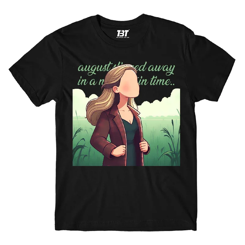 green made t-shirts -Taylor Swift T shirt - August