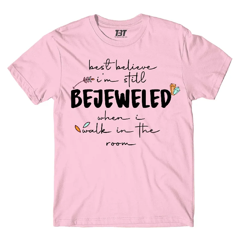 twin stitch t-shirts -Taylor Swift T shirt - Bejeweled