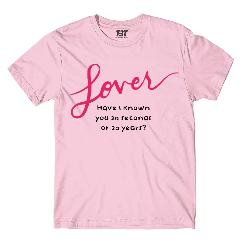 high collar t-shirts -Taylor Swift T shirt - Lover