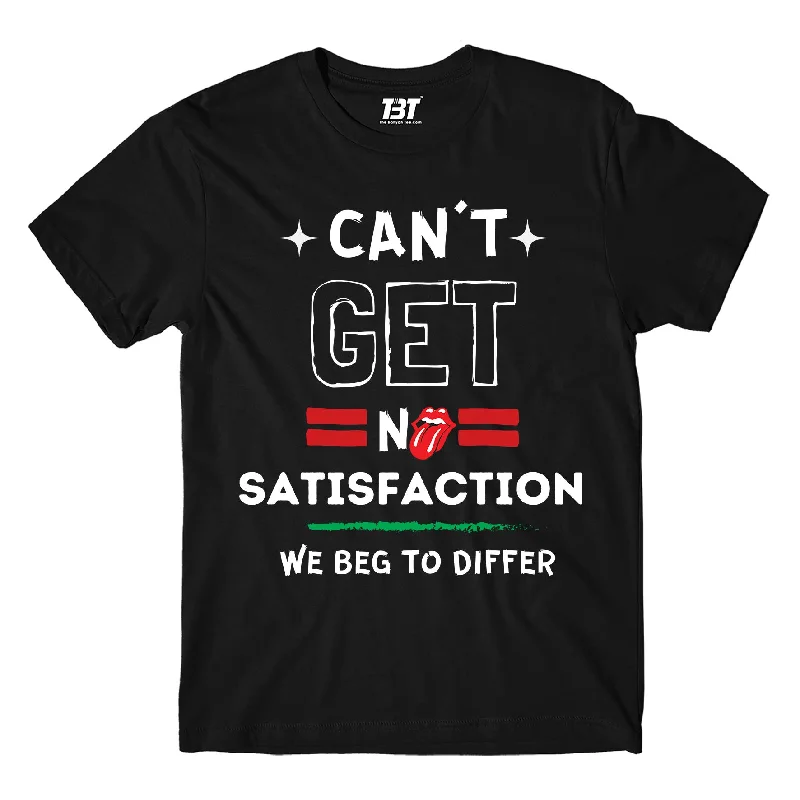 disco era t-shirts -The Rolling Stones T shirt - Can't Get No Satisfaction