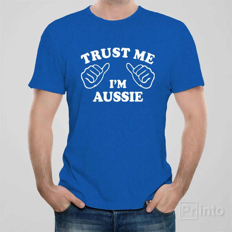 two set t-shirts -Trust me - I am Aussie - T-shirt