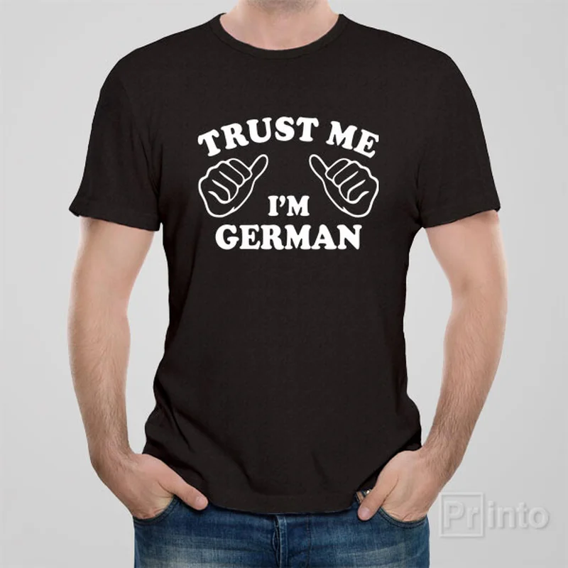 wild hunt t-shirts -Trust me - I am German - T-shirt