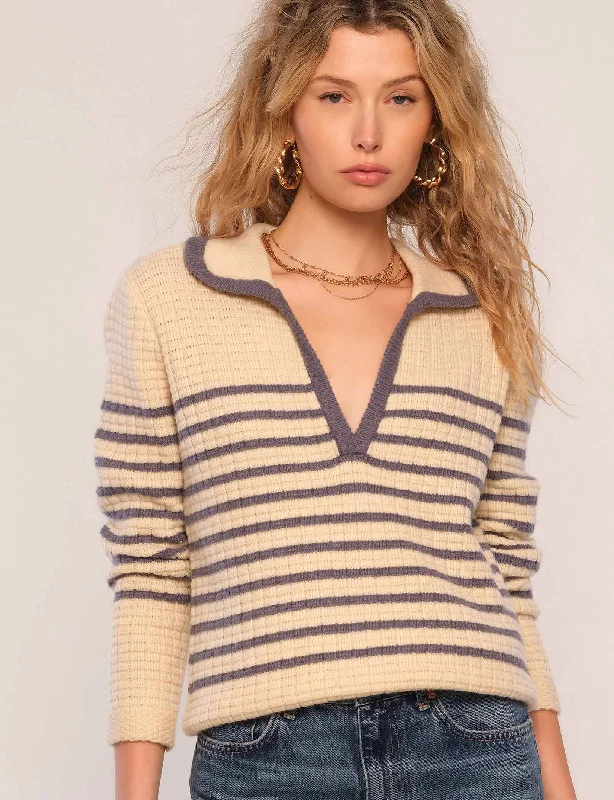 Textured wool pullover sweater mustard -spira sweater