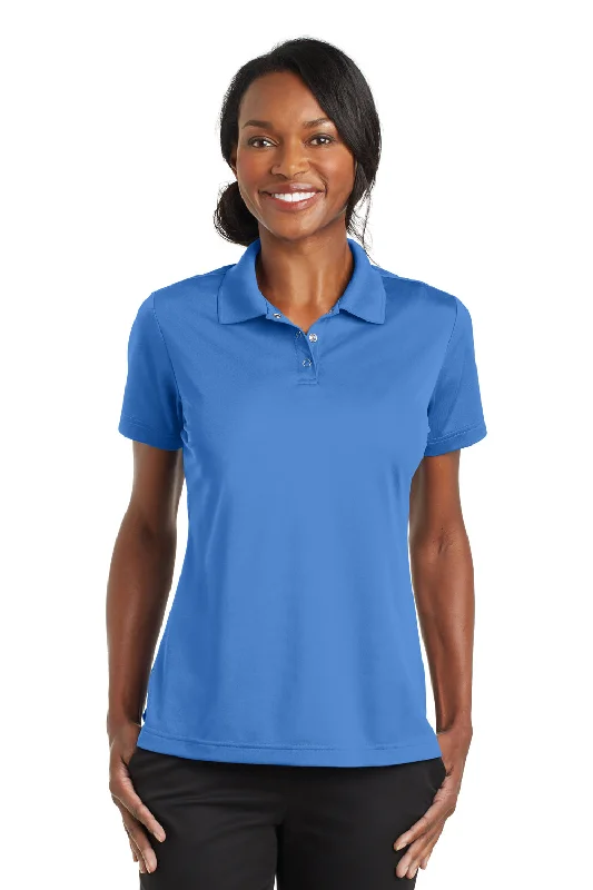 cook sleek blouses -CornerStone Womens Gripper Moisture Wicking Short Sleeve Polo Shirt - Lake Blue - Closeout