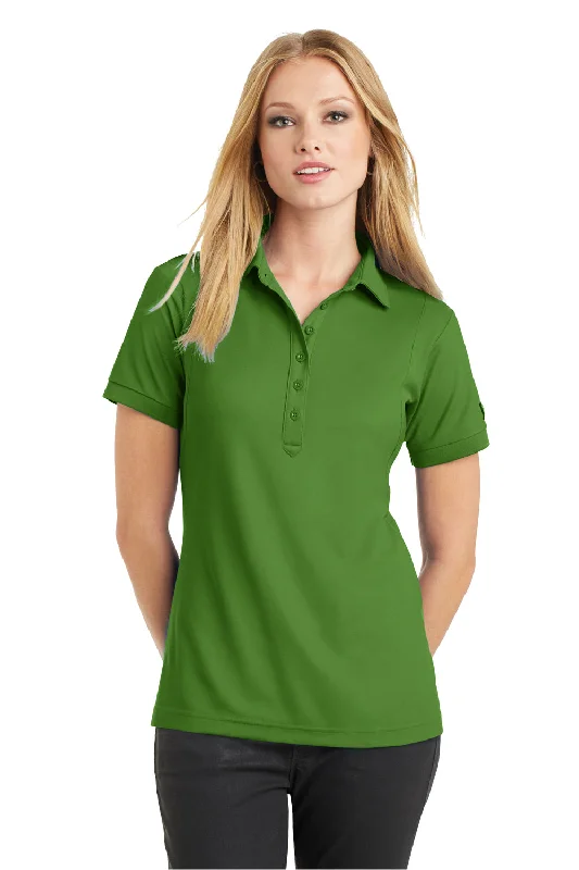 short cap shirts -Ogio Womens Jewel Moisture Wicking Short Sleeve Polo Shirt - Gridiron Green