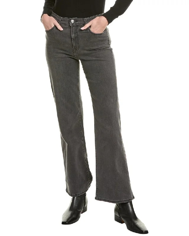 bright neon pants -7 For All Mankind Alexa Washed Black Trouser Jean