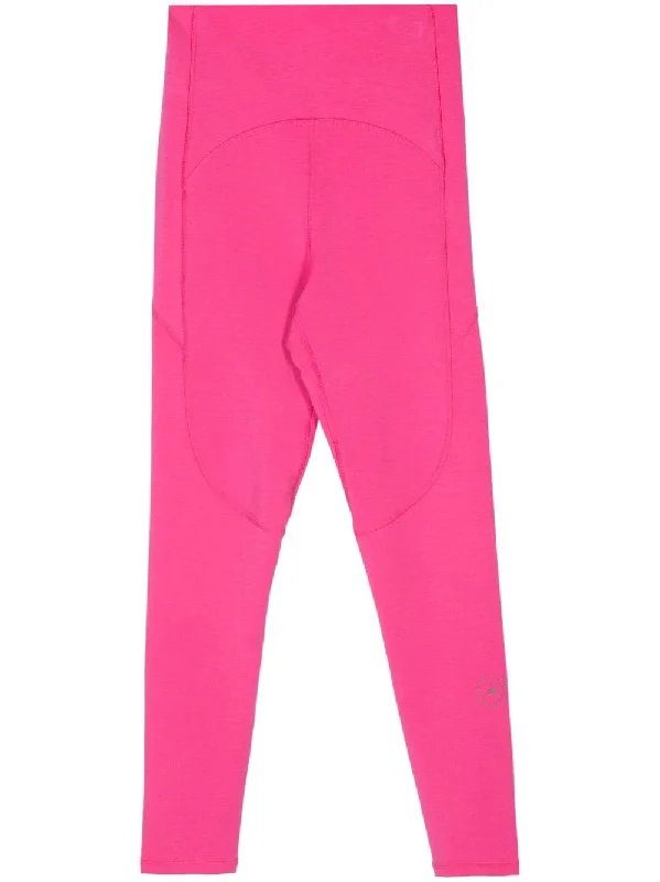 zip side pants -Adidas By Stella Mccartney Women's Trousers pink