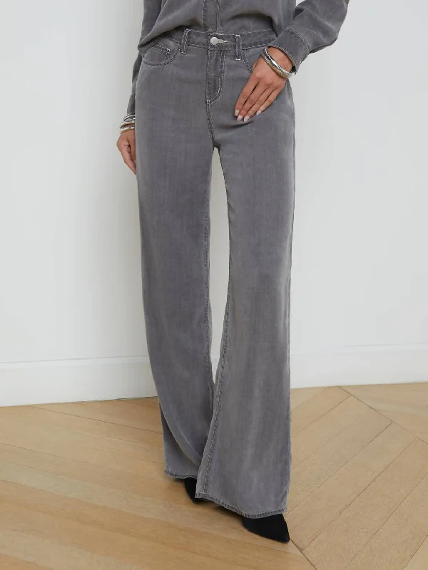 west vibe pants -Alicent Wide-Leg Jean In Solace