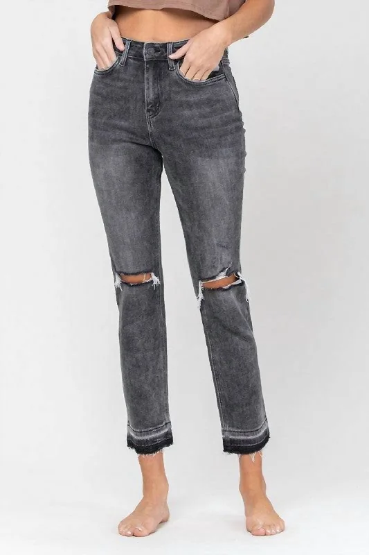 troop tag pants -Ashton Jeans In Black Washed