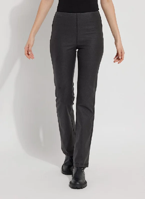 snap shot pants -Coated Baby Bootcut (32" Inseam)