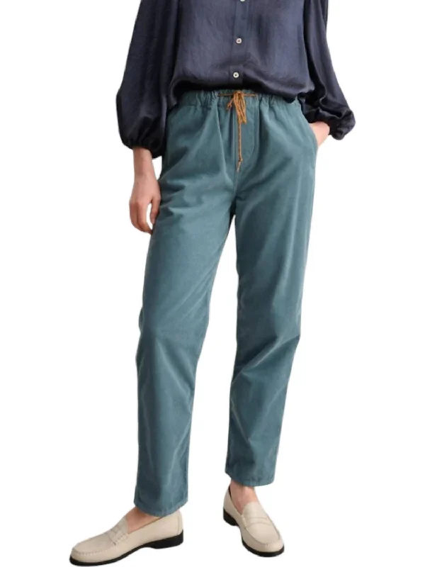 cool tech pants -Corduroy Pizzy Pants In Rain