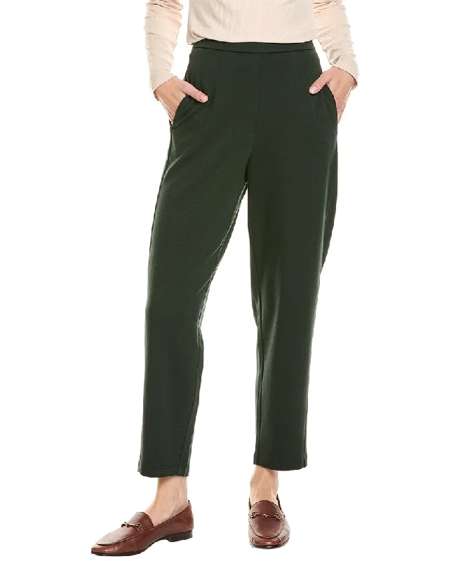 cover flap pants -EILEEN FISHER Slouch Ankle Pant