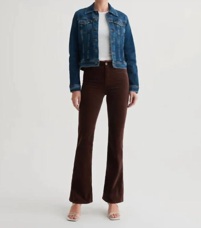 fade burn pants -Farrah Boot In Brown