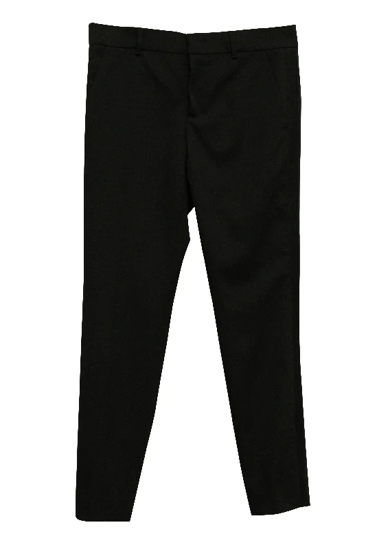 art pop pants -Gucci Tuxedo Pants in Black Wool