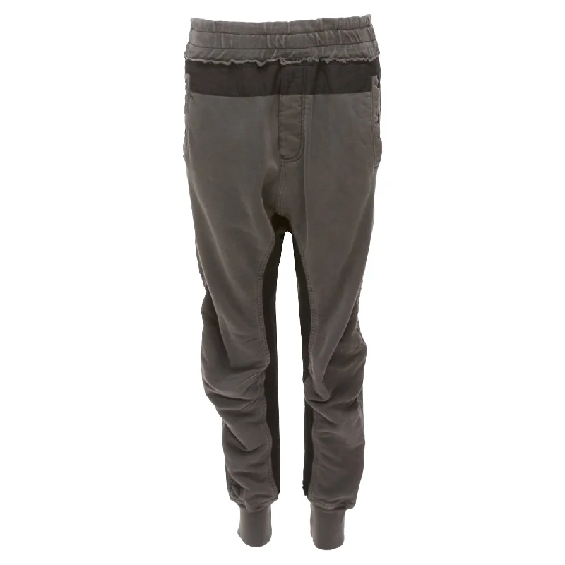 aid art pants -Haider Ackermann Perth Washed Cotton Darted Back Jogger Pants