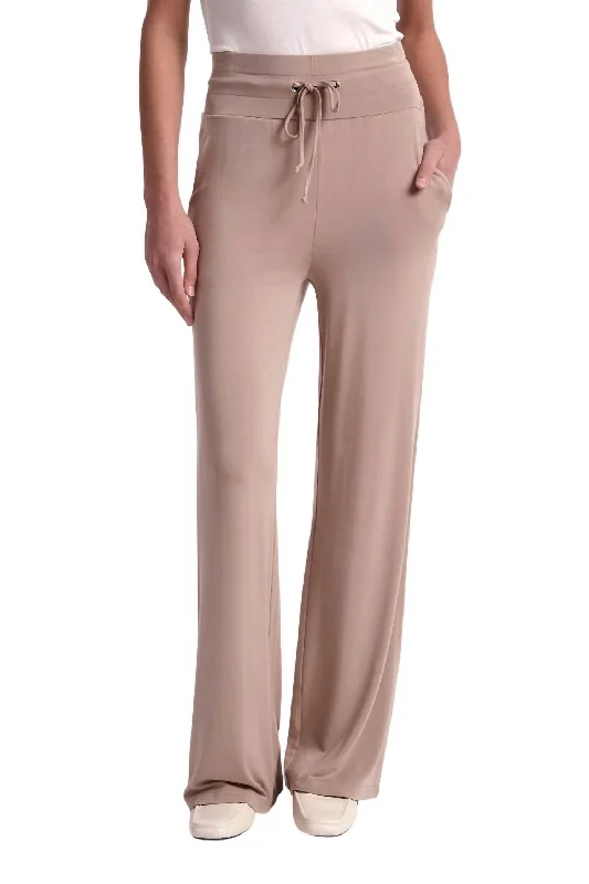 press tight pants -Humility Pant In Beige