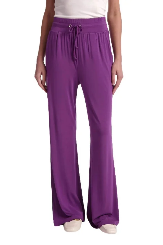 tone weave pants -Humility Pant In Purple