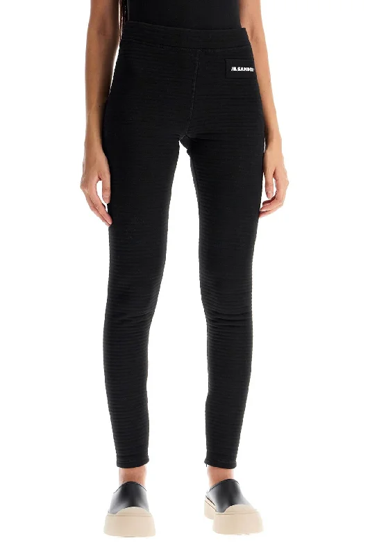 no crease pants -Jil Sander "jersey Knit Leggings With