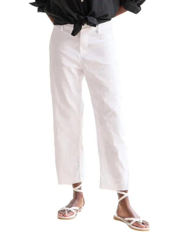 warm line pants -Kinsale Trousers In White