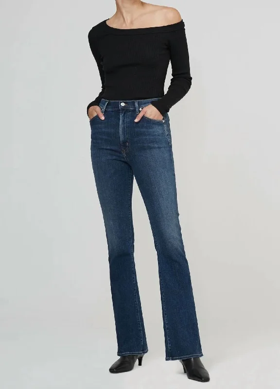 camp free pants -Lilah High Rise Bootcut Jeans In Morella