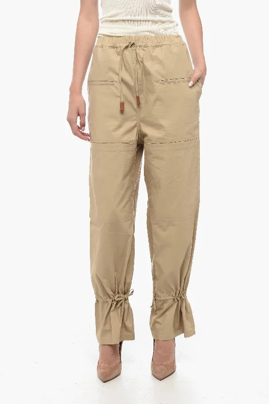 run pack pants -Loewe Cargo Pants with Ankle Drawstrings