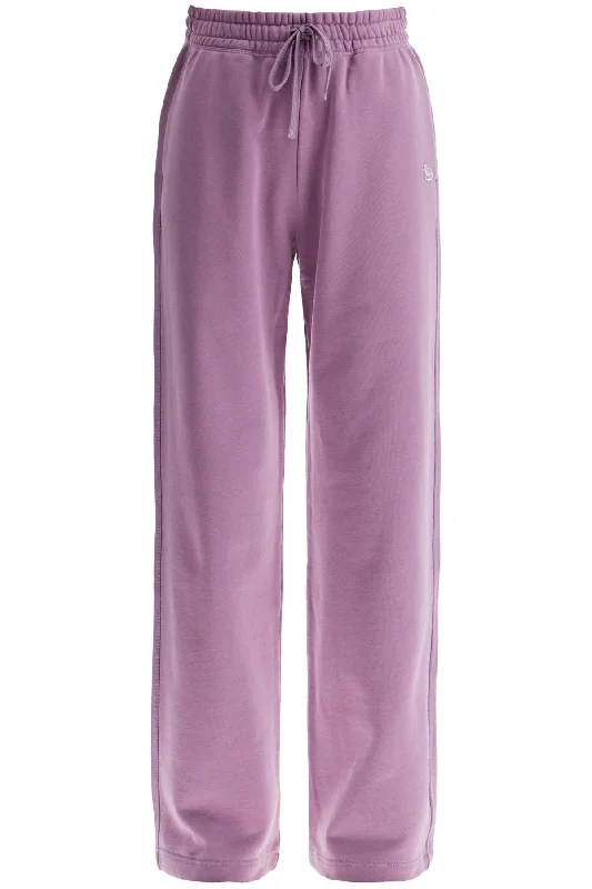 spot proof pants -Maison Kitsune Women's 'Baby Fox Wide-Leg Joggers