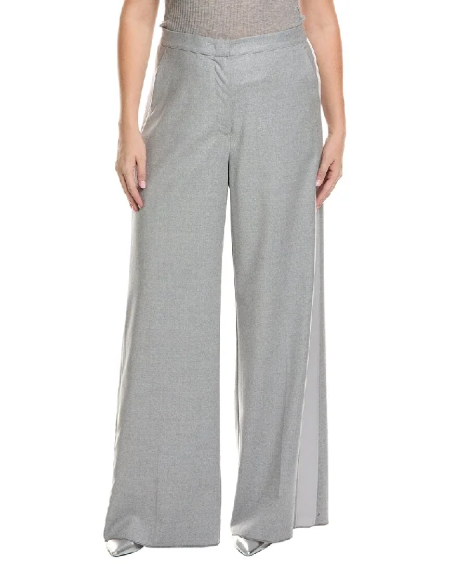 vinyl mark pants -Marina Rinaldi Plus Recita Trouser