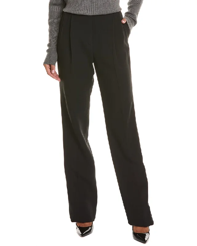 build firm pants -Michael Kors Collection Mika Pleated Tuxedo Trouser