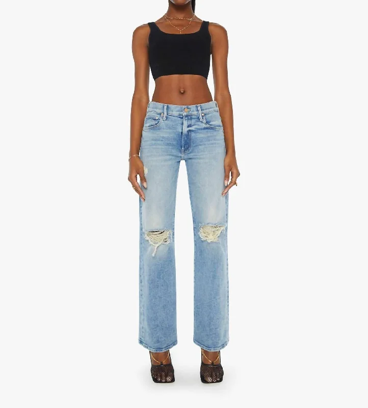 flip cut pants -Mid Rise Maven Sneak Jean In Peak-A-Boo