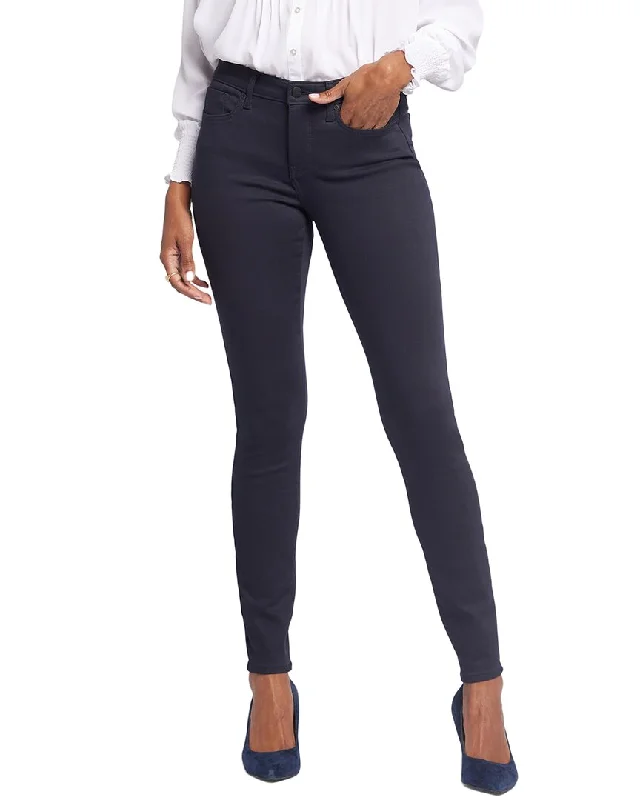 gear fan pants -NYDJ AMI Dark Rinse Skinny Leg Jean