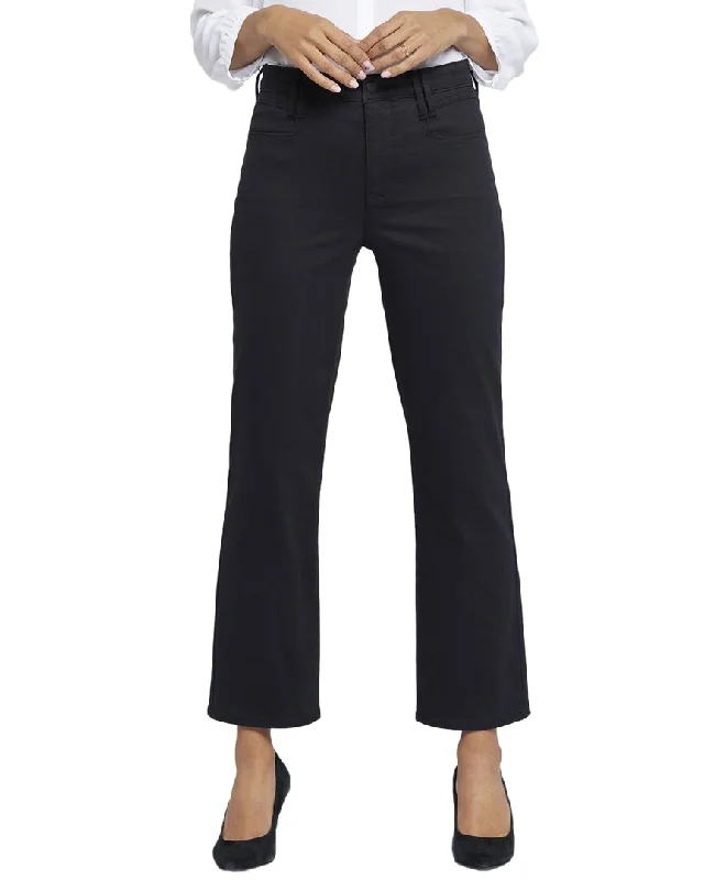 mate cute pants -NYDJ Bailey Black Straight Jean