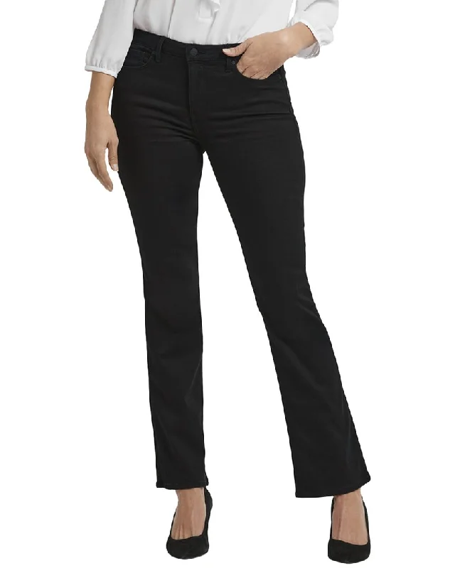 cane calm pants -NYDJ Barbara Black Bootcut Jean