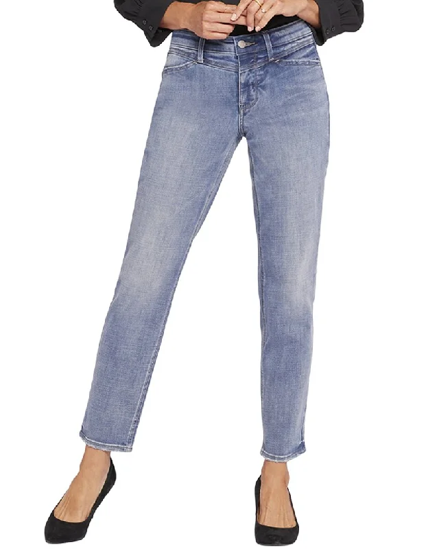 rest easy pants -NYDJ Margot Romance Front Crop Jean