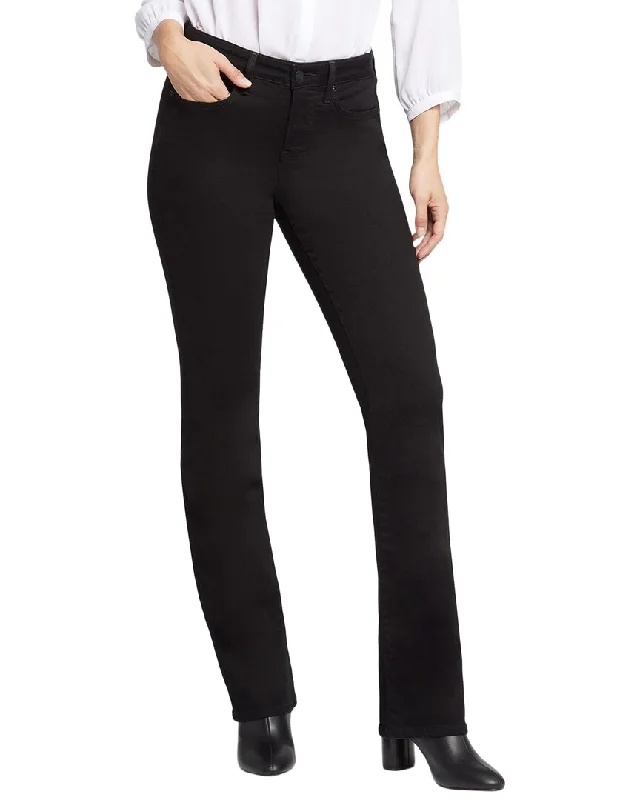 mix sleek pants -NYDJ Petite Barbara Black Bootcut Jean