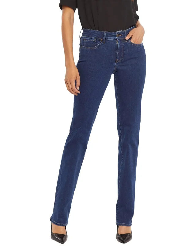 snow fade pants -NYDJ Petite Marilyn Quinn Straight Jean