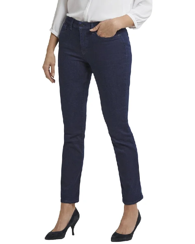 lens snap pants -NYDJ Petite Sheri Rinse Slim Jean