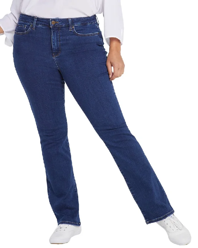 sleek office pants -NYDJ Plus Barbara Quinn Bootcut Jean