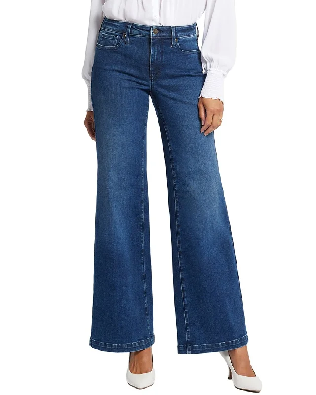 knot vibe pants -NYDJ Teresa Cooper Wide Leg Jean