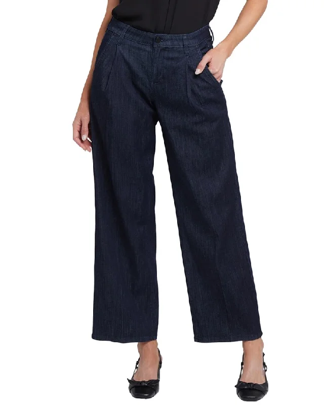 class tie pants -NYDJ Teresa Rinse Ankle Crop Jean