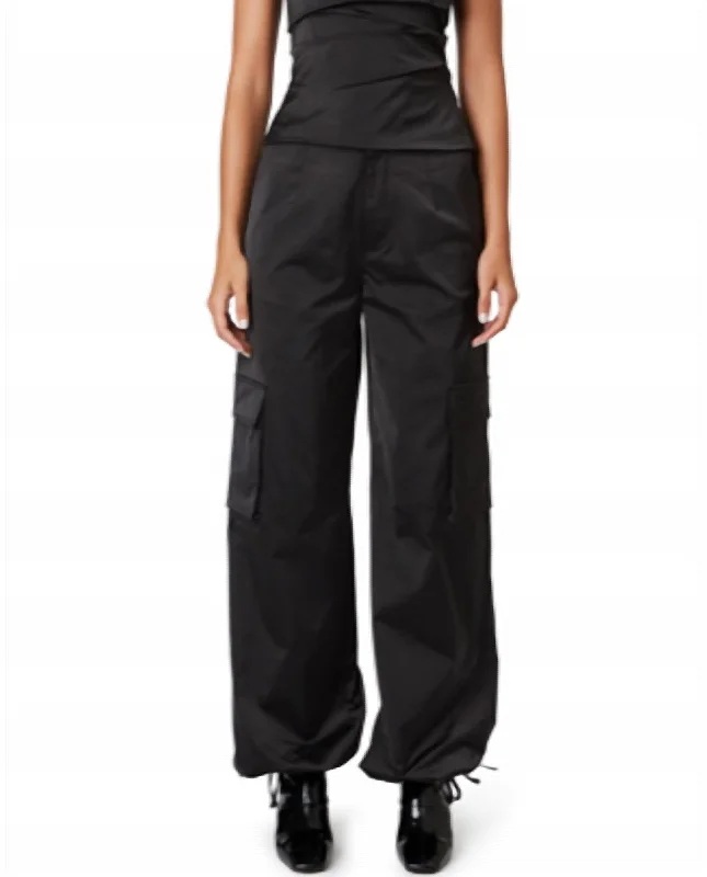 kid rugged pants -Palisades Pant In Black