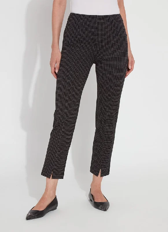 crisp formal pants -Patterned Wisteria Ankle Pant (26.5" Inseam)