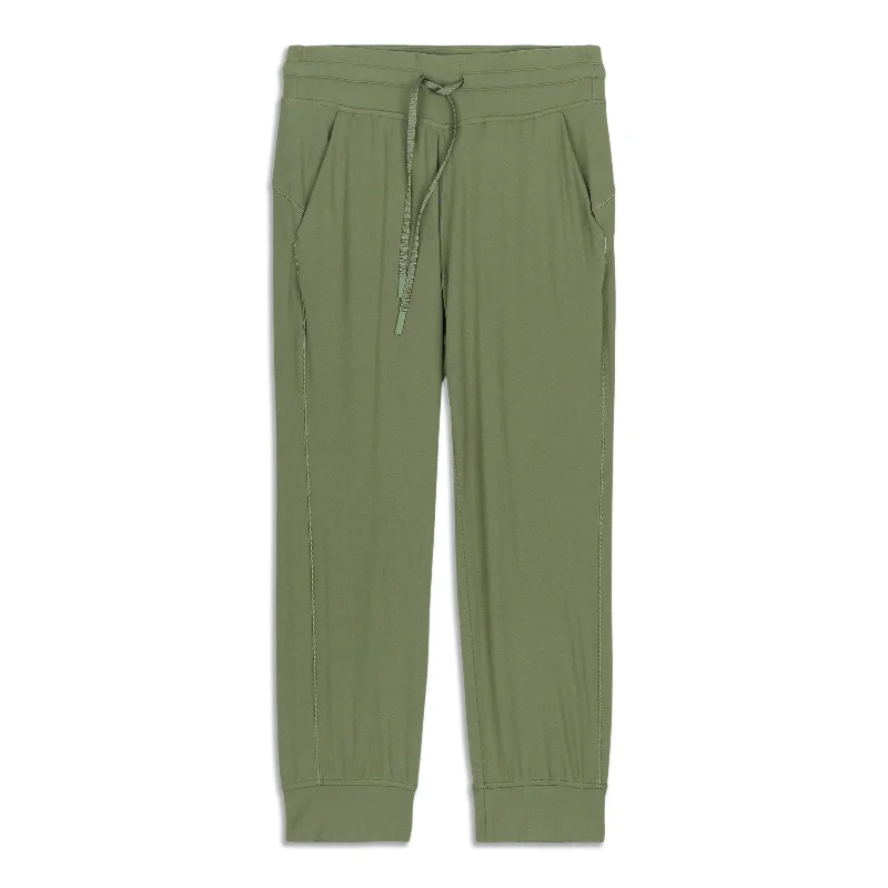 dune calm pants -Ready To High-Rise Jogger Crop - Resale