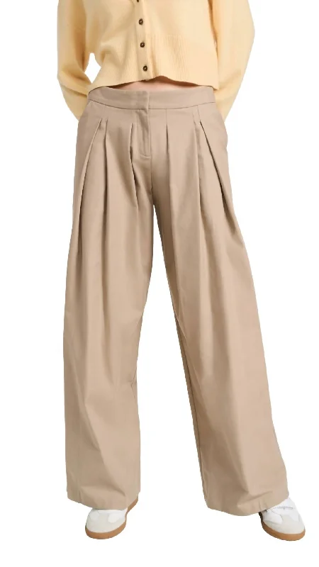 hunt wild pants -Rum Pants In Natural