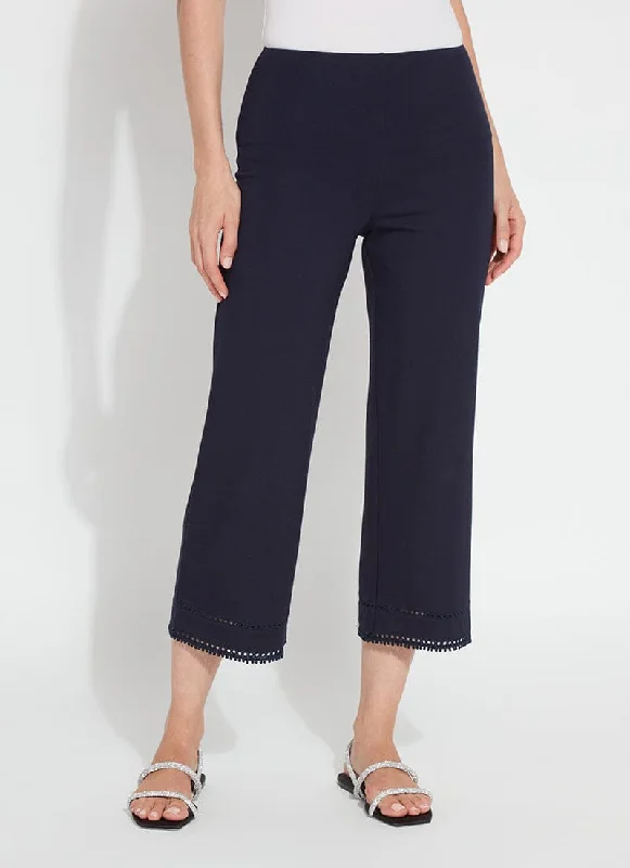 stud edge pants -Sienna Wide Leg Crop (Plus Size)