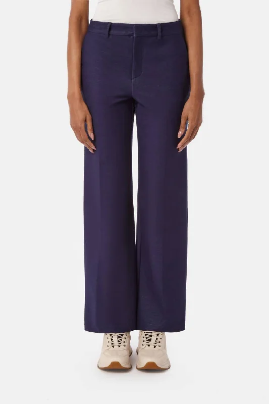 glow mark pants -The Aluda Pants In Medium Blue Wash