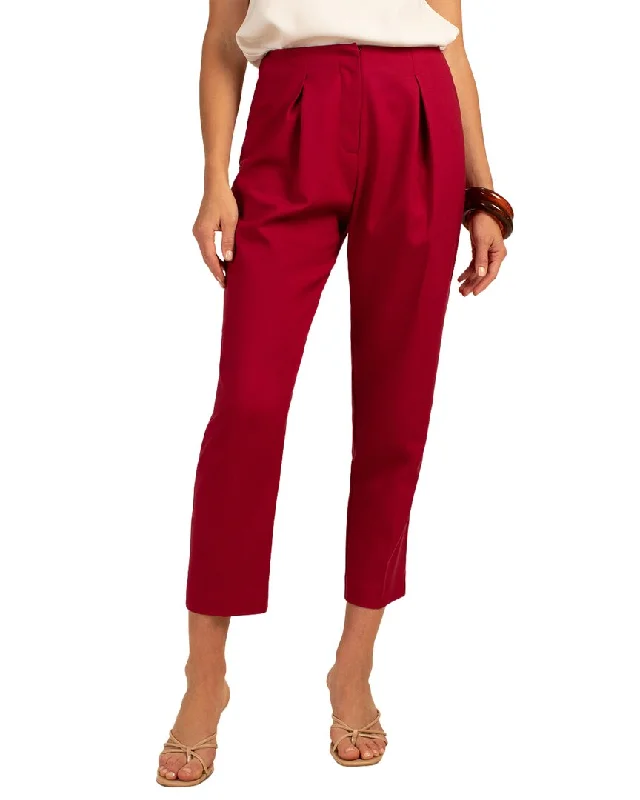 airy cotton pants -Trina Turk Ishana Pant