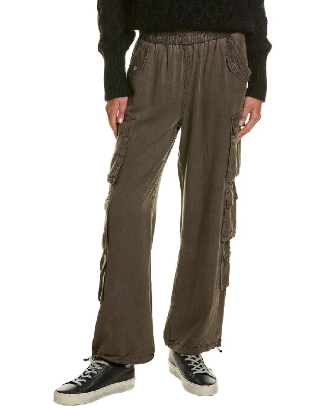 gym flex pants -Vintage Havana Cargo Pant